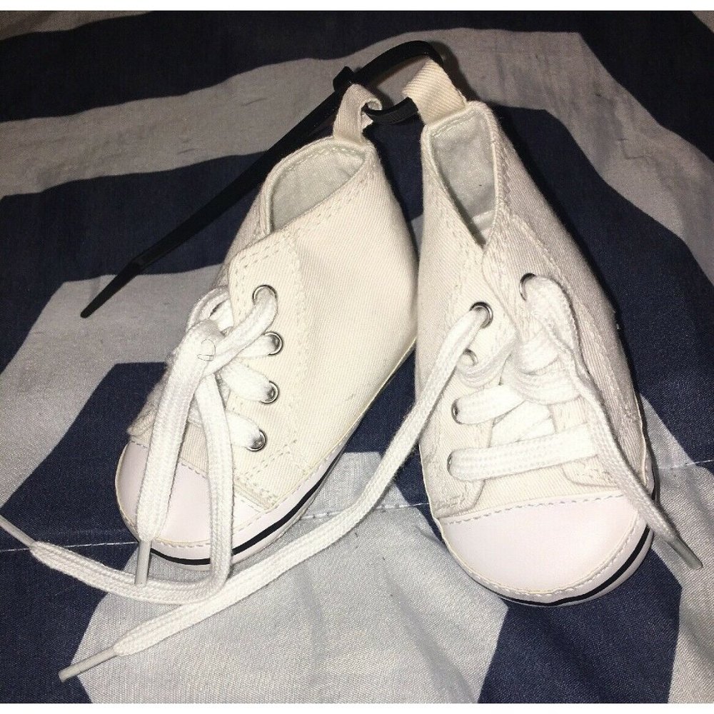 Koala Baby Soft Sole White Shoes Infants Size 3
